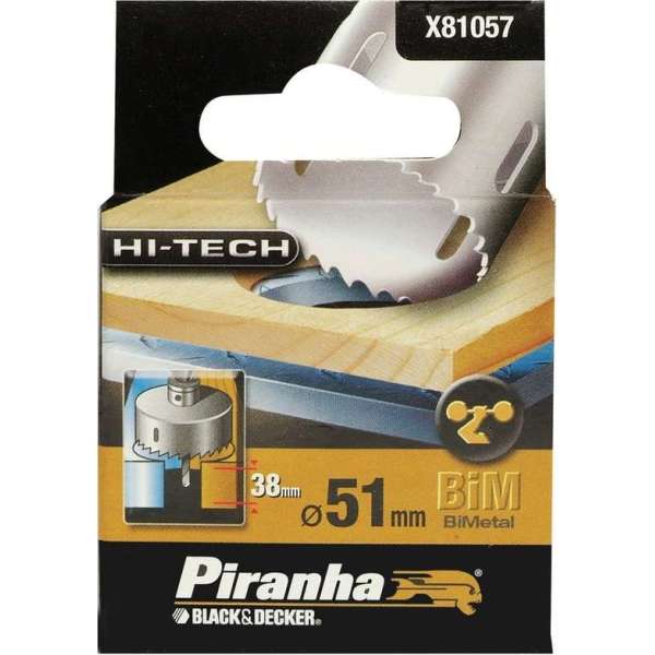 Gatenzaag High-Tech 51mm, bi-metaal, 48 diep Gatenzaag High-Tech 51mm, bi-metaal, 48 diep
