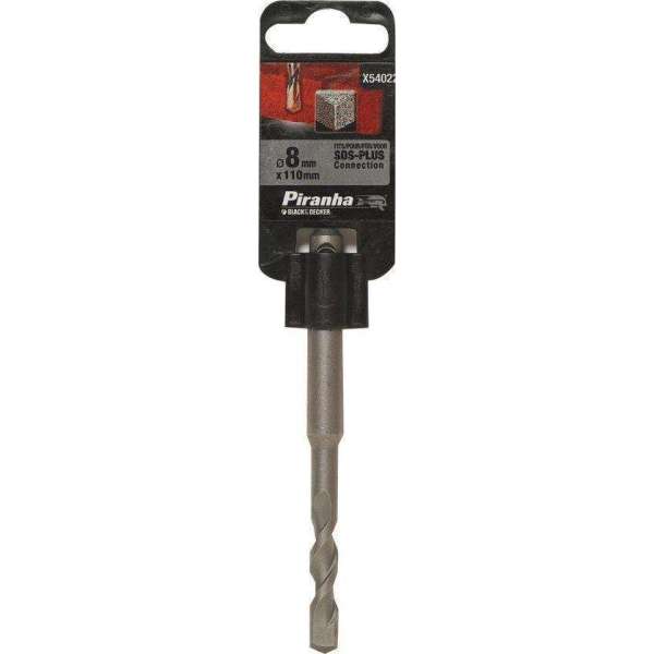 Piranha SDS+ betonboor, 110 mm 8mm X54022 Piranha SDS+ betonboor, 110 mm 8mm X54022