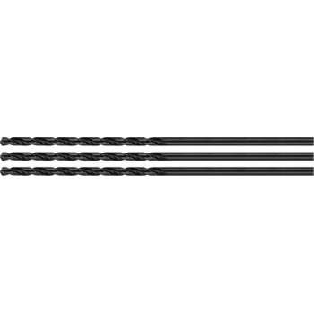 Set van 3 metaalboren, extra lang (5.5x300 mm)
