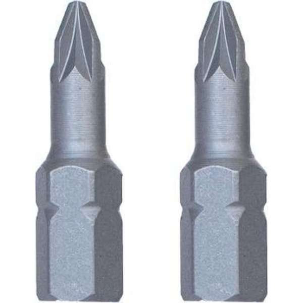 Wovar Pozidrive Bits PZ-1 25 mm - 2 Stuks Wovar Pozidrive Bits PZ-1 25 mm - 2 Stuks