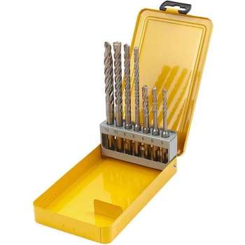 DeWalt DT9701 EXTREME-2 SDS-Plus 7 Delige Steenborenset, Hamerborenset - DT9701-QZ
