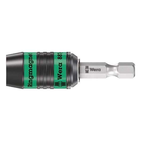 Wera Bithouder Ringmageneet met snelwisselsysteem 1/4" 57mm (Prijs per stuk) Wera Bithouder Ringmageneet met snelwisselsysteem 1/4" 57mm (Prijs per stuk)