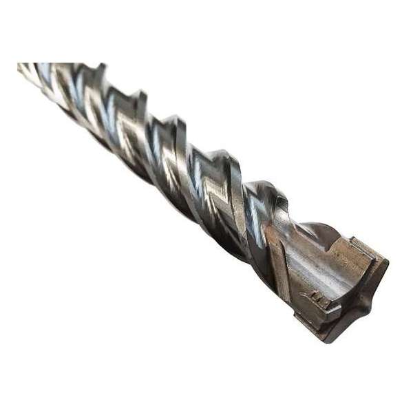 MACK nr 48 hamerboor Ø 22mm x 340mm lang voor steen en beton met SDSmax koppeling MACK nr 48 hamerboor Ø 22mm x 340mm lang voor steen en beton met SDSmax koppeling