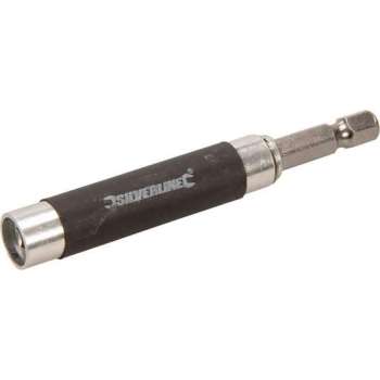 Silverline Intrekbare schroefhouder 1/4,'' 6-hoekige schacht