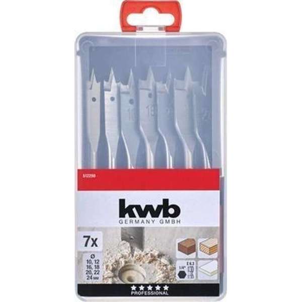 KWB speedborenset 7-delig KWB speedborenset 7-delig