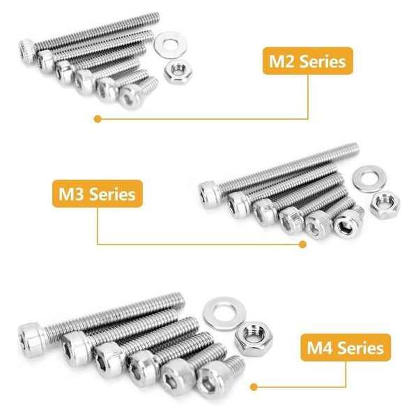 Vigrue schroevenset M2 M3 M4 M5 Diverse maten: M2 - Vigrue schroevenset M2 M3 M4 M5 Diverse maten: M2 -