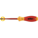 Wiha 3281 SoftFinish electric slimFix PlusMinus Schroevendraaier - Pozidriv/Sleuf - SL/PZ1 x 80mm