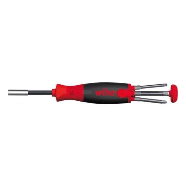 Wiha Magazijnbithouder LiftUp 70, magnetisch, 1/4" 38595 Wiha Magazijnbithouder LiftUp 70, magnetisch, 1/4" 38595