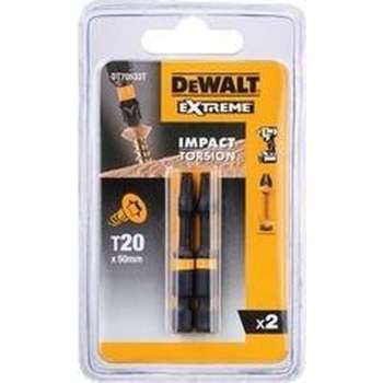 DeWalt DT70533T T20 Extreme Impact Torsion schroefbits - 50mm (2st)