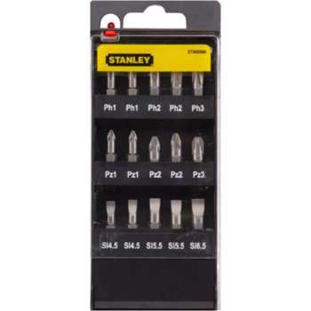 Stanley schroefbitssets STA60506-XJ - 15 stuks