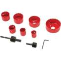 Silverline 11-delige gatenzaag set 21-64mm
