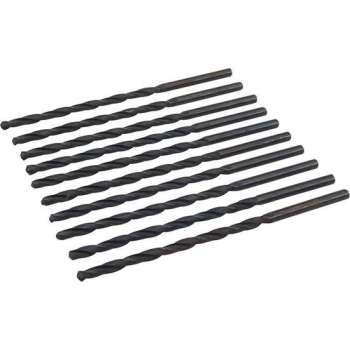 Silverline Lange Metaalboor Rolgewalst HSS-R - 5 x 132 mm - 10 stuks