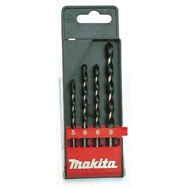 Makita P-10182 Borenset beton 4-delig