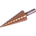 Silverline HSS Trapgatboor - Stappenboor - Piramideboor met Titanium Coating - 4 - 22 mm