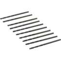 Silverline Metaalboor Rolgewalst HSS-R - 2,0 mm - 10 Stuks