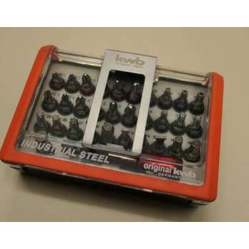 KWB Power Bit Box, 32 delig, met praktische riemclip
