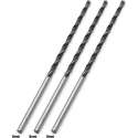 Set van 3 extra lange houtboren (8x300 mm)