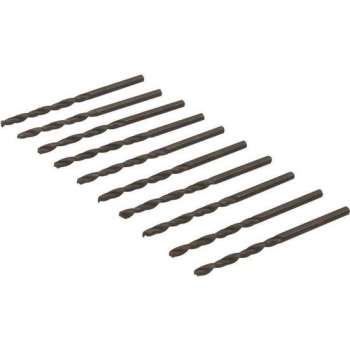 Silverline Metaalboor Rolgewalst HSS-R - 3,2 mm - 10 Stuks
