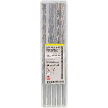 Keil Hamerboor SDS-Plus 14 mm x 200 mm PER 5 STUKS in koker
