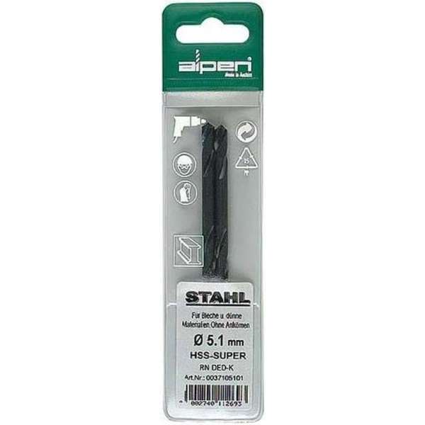 Alpen HSS Profi Metaalboor - 6,0 mm Alpen HSS Profi Metaalboor - 6,0 mm