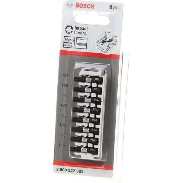 Impact Insert Bit 25mm, 8xT25 Impact Insert Bit 25mm, 8xT25