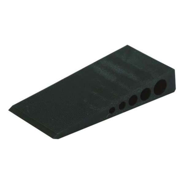 Stelwig zwart kunststof 100x45x18mm Stelwig zwart kunststof 100x45x18mm