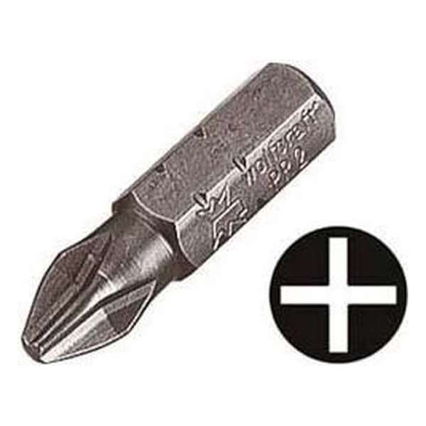 Wolfcraft Phillips Solid Bits - PH 3 - 25 mm - 3 Stuks Wolfcraft Phillips Solid Bits - PH 3 - 25 mm - 3 Stuks