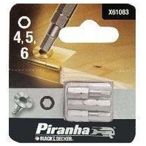 Piranha Inbus 4 - 5 - 6, 25mm X61083 Piranha Inbus 4 - 5 - 6, 25mm X61083