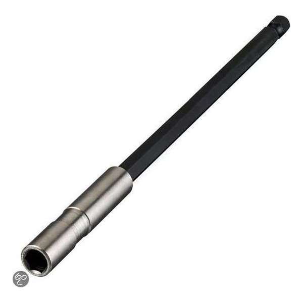 Witte bits-houder magnetisch 200 mm 26024 1/4in Witte bits-houder magnetisch 200 mm 26024 1/4in