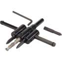 Silverline Verstelbare Gatensnijder - 30 t/m 120 mm.