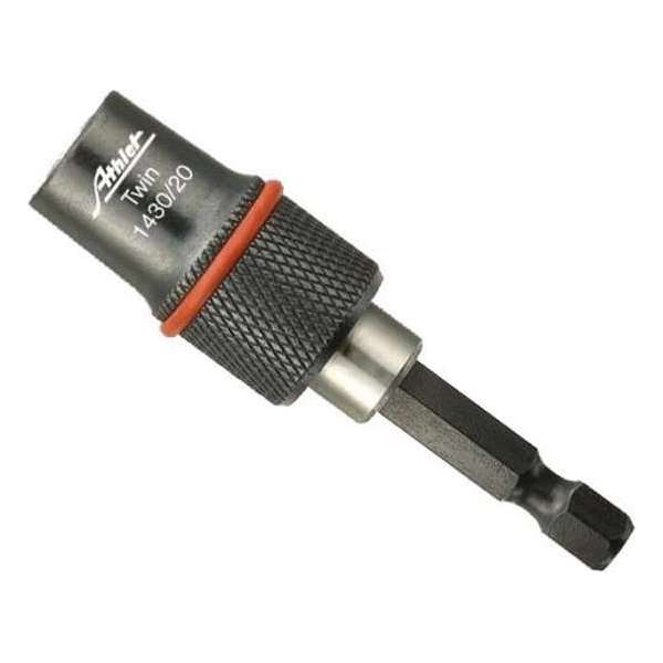 MAGNEETHOUDER ' TWIN' ATHLET 1/4" x 65 mm met magneet MAGNEETHOUDER ' TWIN' ATHLET 1/4" x 65 mm met magneet