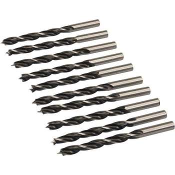 Silverline Houtboren - 8 mm. - 10 Stuks