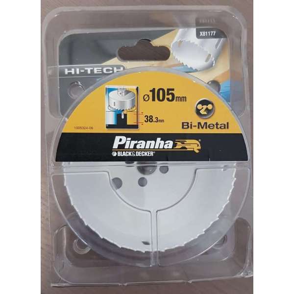 PIRANHA HI-TECH GATENZAAG BIMETAAL 105X52 MM X81177-XJ PIRANHA HI-TECH GATENZAAG BIMETAAL 105X52 MM X81177-XJ