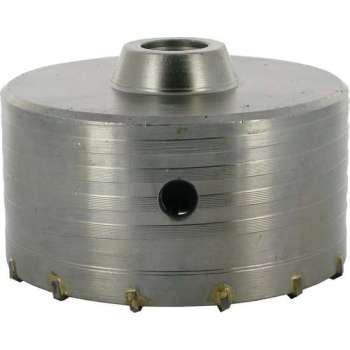 Silverline TCT Kernboor - Gatenboor - Steen / Beton - Ø 115 mm. - Exclusief Kernboordoorn