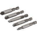Silverline Beschadigde Schroef Verwijder Set 50 mm. - 5 Delig