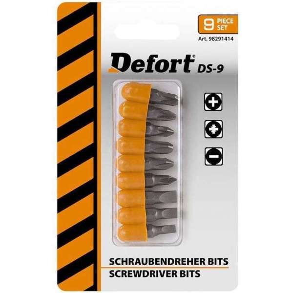 Defort Bitset (9 delig) Defort Bitset (9 delig)
