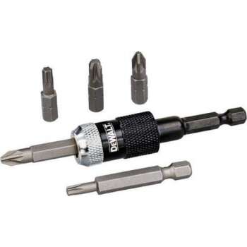Dewalt DT71514 Compacte Rapid Schroefbitadapter + Bits 6-delig