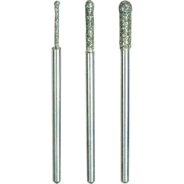 Proxxon - Diam.slijpstift Kogel 2,2mm 2 St. (Pr28232) Proxxon - Diam.slijpstift Kogel 2,2mm 2 St. (Pr28232)