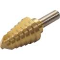 Silverline HSS Trapgatboor / Stappenboor / Piramideboor met Titanium Coating - 4 - 26 mm.