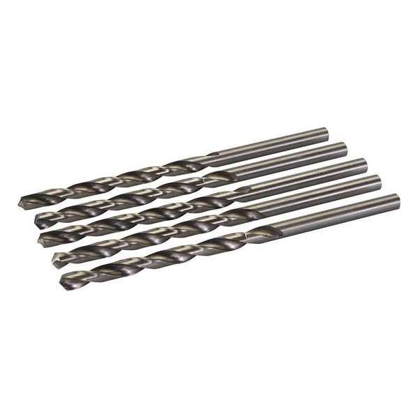 Silverline Lange Metaalboor Rolgewalst HSS-R - 8 x 165 mm - 5 stuks Silverline Lange Metaalboor Rolgewalst HSS-R - 8 x 165 mm - 5 stuks