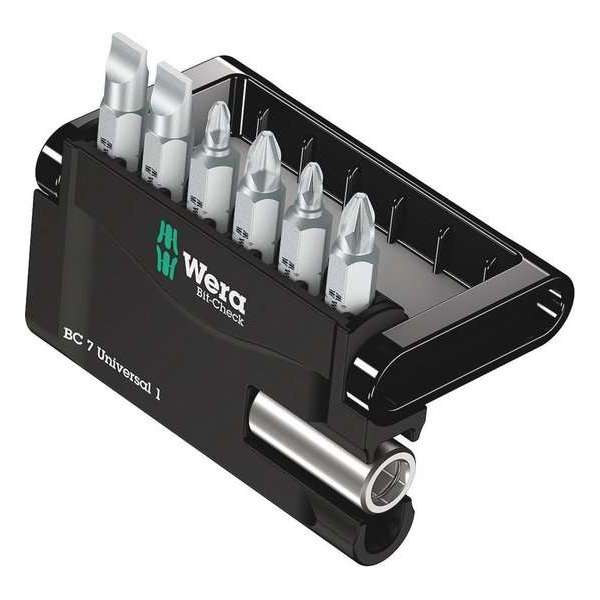 Wera Schroefbitset 7 delig combi Wera Schroefbitset 7 delig combi