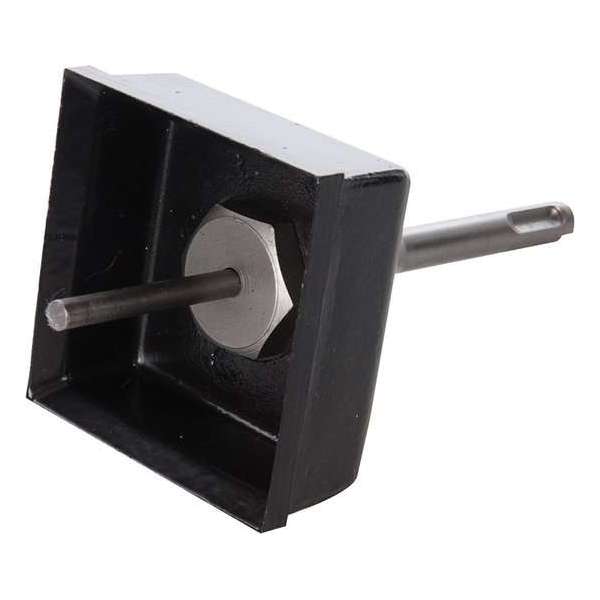 Silverline SDS Plus - TCT Beton - Vierkante Gatenboor - 77 x 77 mm.