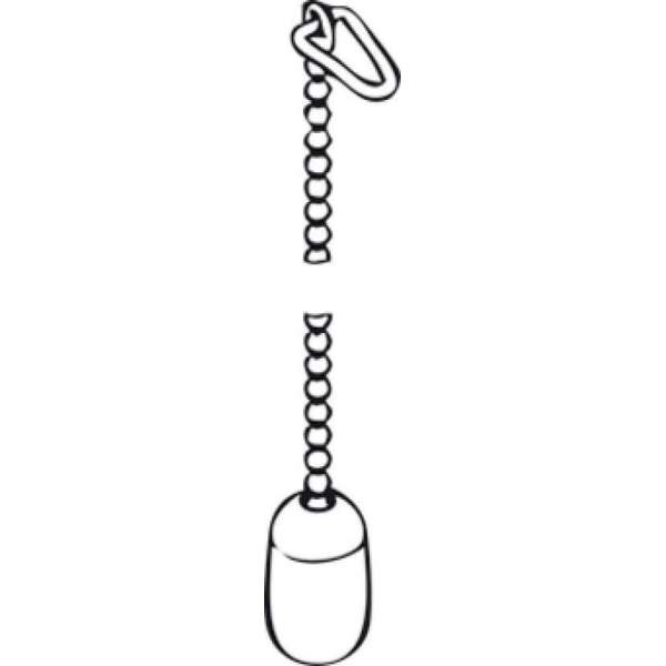 Grohe wegzinkbare kogelketting chroom Grohe wegzinkbare kogelketting chroom