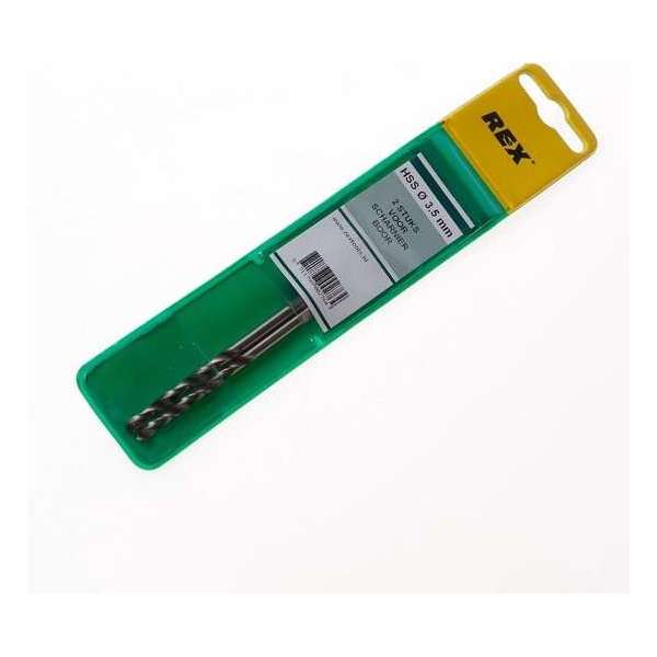 Rex Scharnierbevestigingsboor diameter 3.5mm van 2 boren Rex Scharnierbevestigingsboor diameter 3.5mm van 2 boren