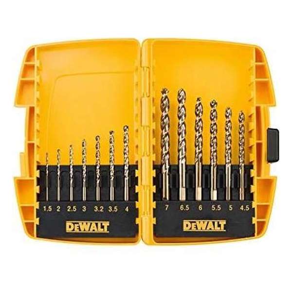 DeWalt DT7920B 13 delige metaalboorset in cassette