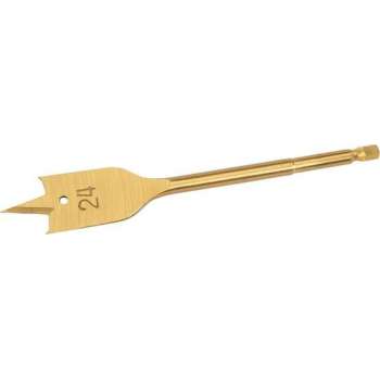 Silverline Speedboor - Vlinderboor met Titanium Coating - 24 mm