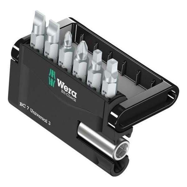 Wera Bit-Check 7 Universal 3 Bitset Wera Bit-Check 7 Universal 3 Bitset