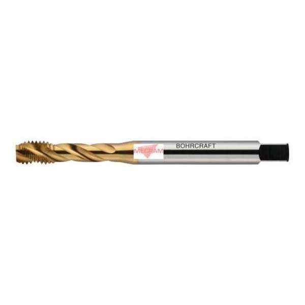 Bohrcraft Cobalt Machinetap M8 HSS-E TiN DIN 371 Bohrcraft Cobalt Machinetap M8 HSS-E TiN DIN 371