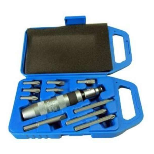 Slagschroevendraaierset 1/2" 11-delig Slagschroevendraaierset 1/2" 11-delig