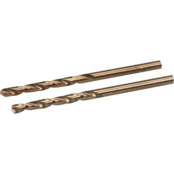 Silverline Metaalboor HSS-E - Cobalt - DIN388 - 4 mm - 2 Stuks